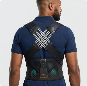 Posture Corrector Free Size – Adjustable Back Straightener & Shoulder Support Belt for Men & Women
